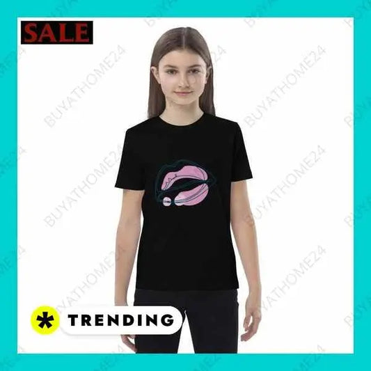 Rundhalsshirts Kurzarm Grafik Unisex T-Shirt 3-14 Jahre – Stilvoll & Bequem von BUYATHOME24® BUYATHOME24®