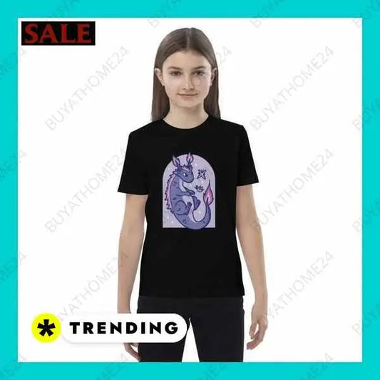 Rundhalsshirts I Kurzarm Grafik Unisex T-Shirt 3-14 Jahre – Stilvoll und Bequem von BUYATHOME24® BUYATHOME24®