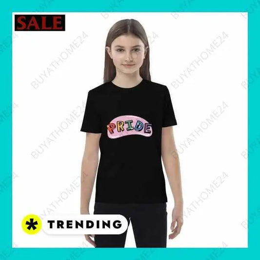 Rundhalsshirts Kurzarm Grafik Unisex T-Shirt 3-14 Jahre – Stilvoll & Bequem von BUYATHOME24® BUYATHOME24®