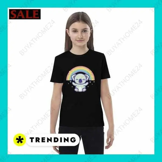 Rundhalsshirts I Kurzarm Grafik Unisex T-Shirt 3-14 Jahre – Stylisch und Bequem von BUYATHOME24® BUYATHOME24®