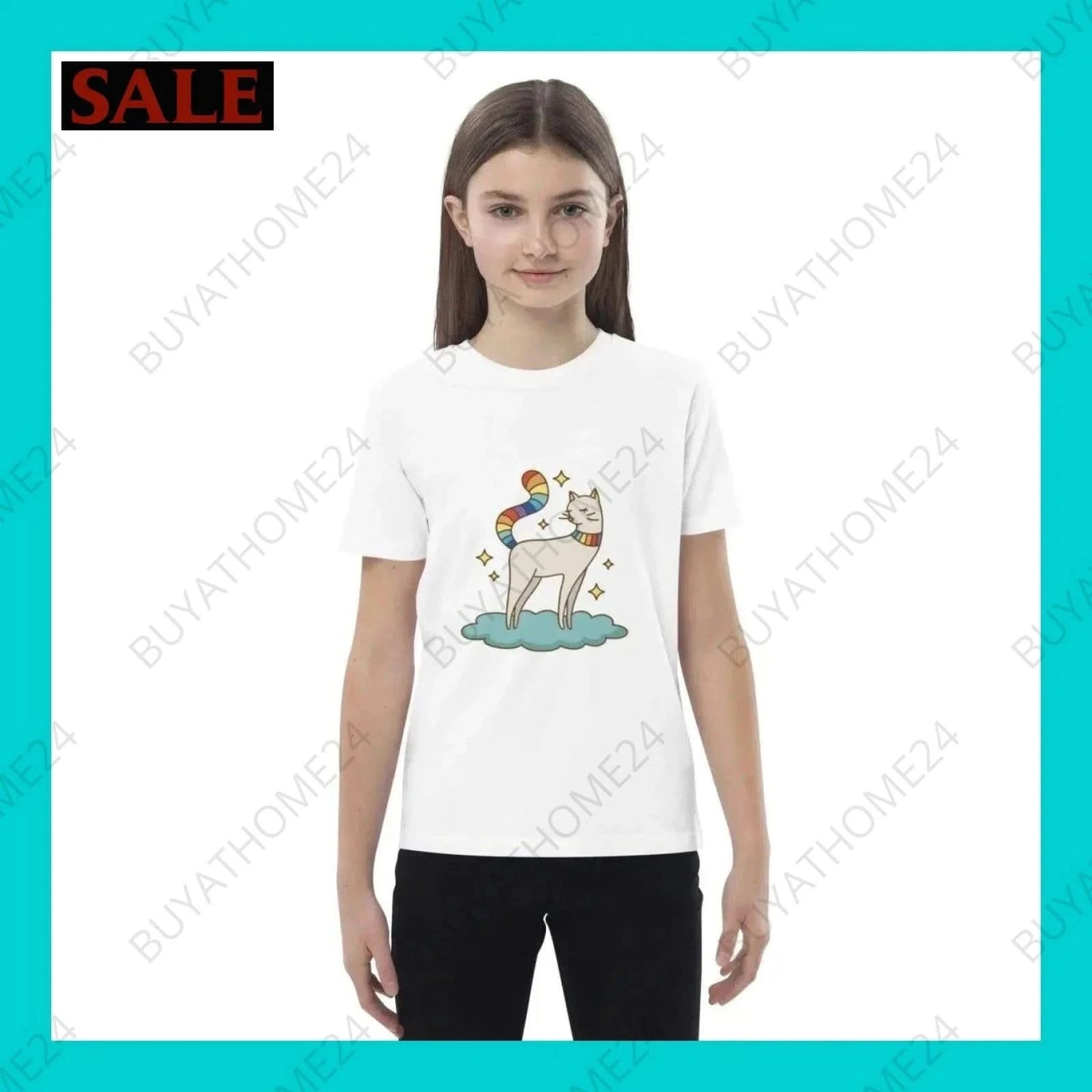 Mädchen T-Shirt 3-14 Jahre - BUYATHOME24 - T-Shirtdruck - GERMANY - Kinder T-Shirt, KINDERMODE & BABYS