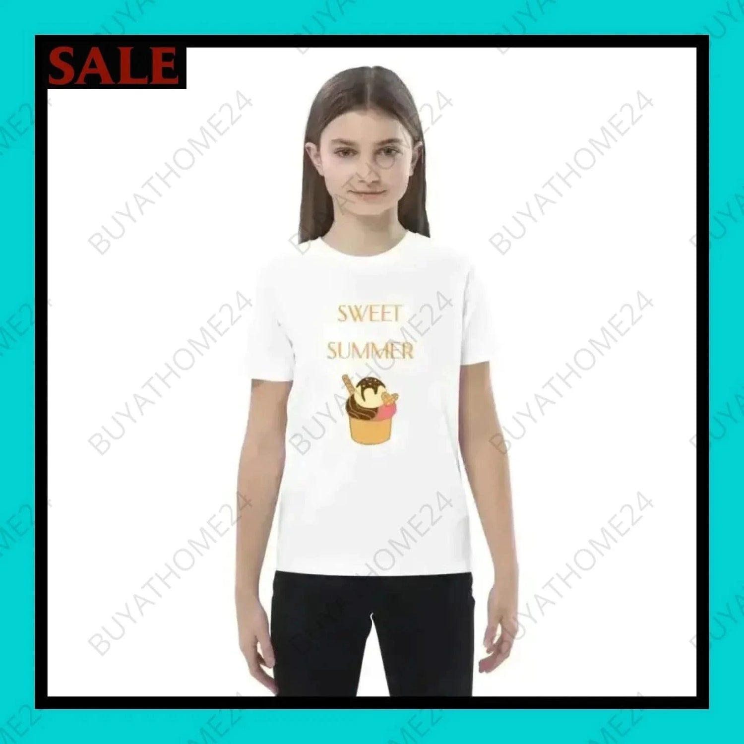 Mädchen T-Shirt 3-14 Jahre - BUYATHOME24 - T-Shirtdruck - GERMANY - Kinder T-Shirt, KINDERMODE & BABYS