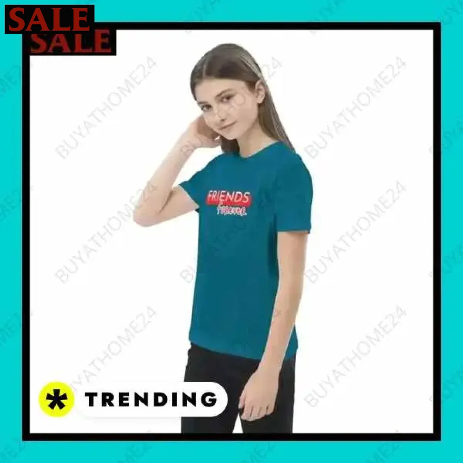 • Rundhalsshirts I Kurzarm Kinder T-Shirt 3-14 Jahre  Textildruck BUYATHOME24, T-Shirts BUYATHOME24, Hoodies BUYATHOME24,  Hosen BUYATHOME24, Jacken BUYATHOME24, Schuhe BUYATHOME24
