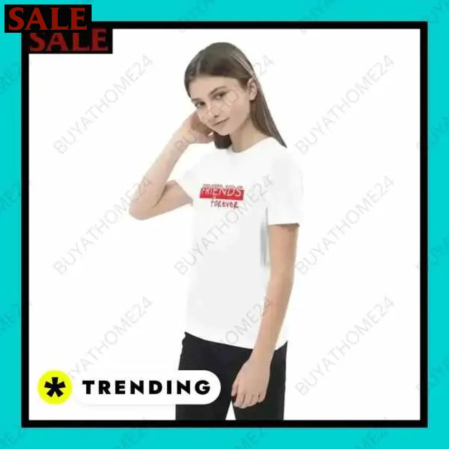 • Rundhalsshirts I Kurzarm Kinder T-Shirt 3-14 Jahre  Textildruck BUYATHOME24, T-Shirts BUYATHOME24, Hoodies BUYATHOME24,  Hosen BUYATHOME24, Jacken BUYATHOME24, Schuhe BUYATHOME24