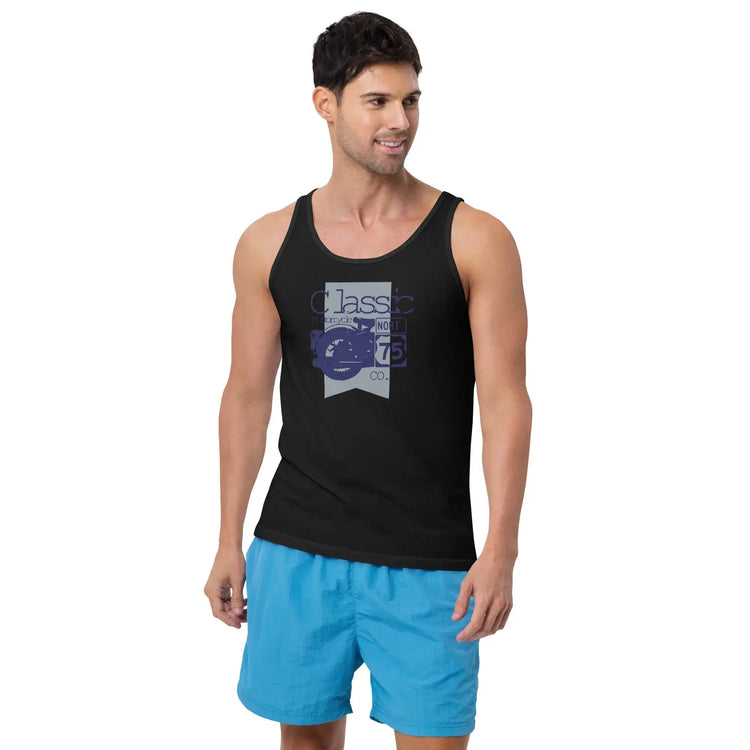 Ärmellos Tank Top Sportlich Sommer Klassiker Baumwolle BUYATHOME24®