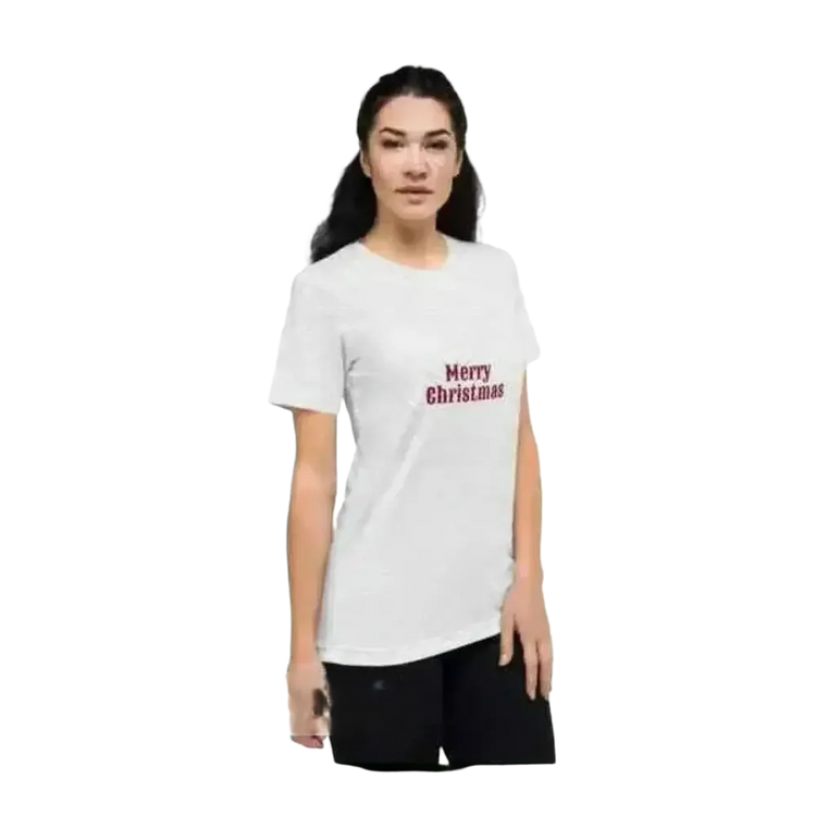 Damen-Grafik-T-Shirt mit Weihnachtsmotiv, Kurzarm, in XS bis 3XL, aus Polyester, von BUYATHOME24