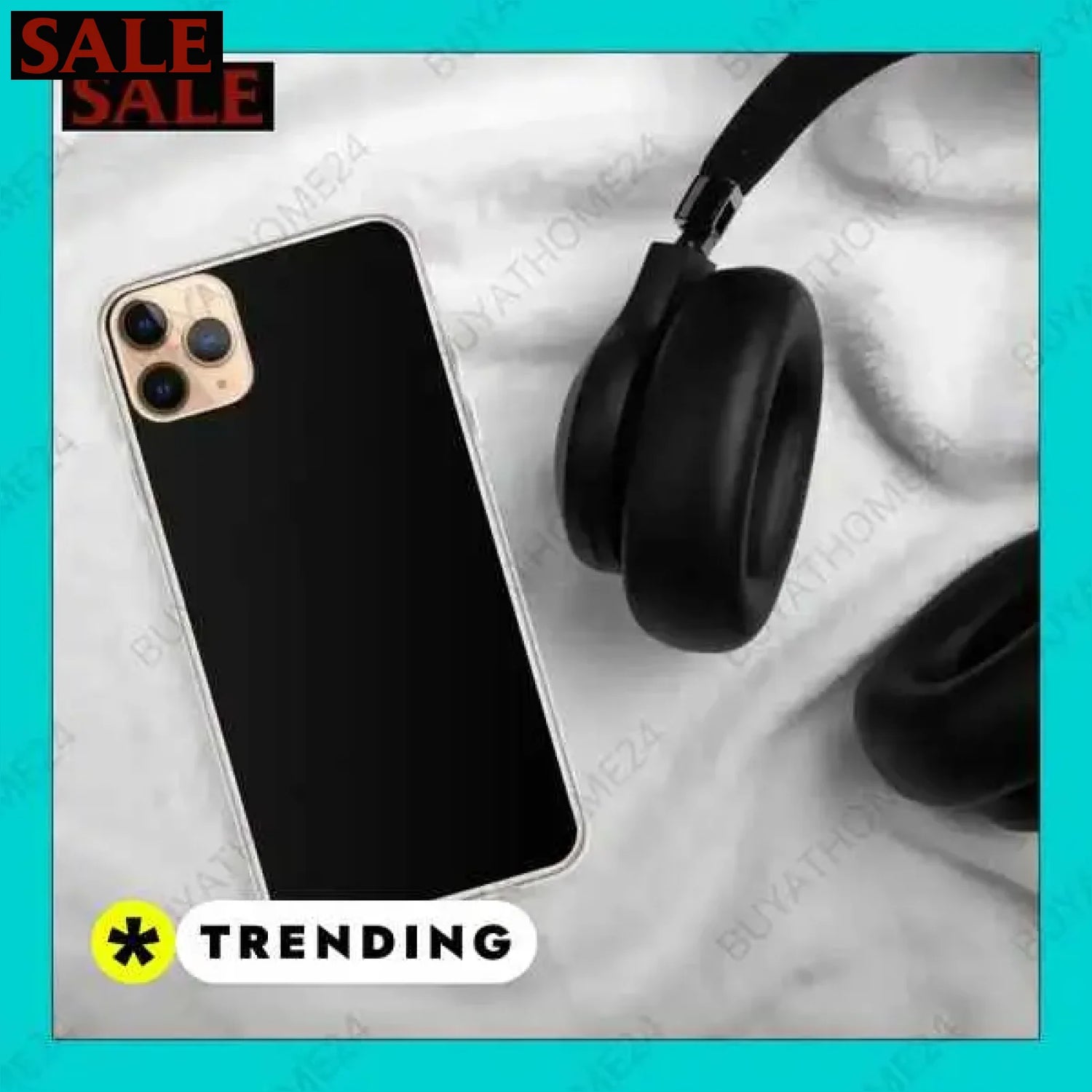 • Mobiltelefon Tasche I Handyhülle für iPhone  Textildruck BUYATHOME24, T-Shirts BUYATHOME24, Hoodies BUYATHOME24,  Hosen BUYATHOME24, Jacken BUYATHOME24, Schuhe BUYATHOME24