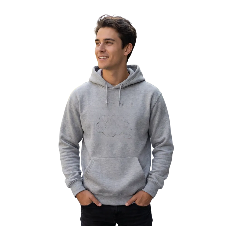 Grafikhoodie für Jungen mit Monster Truck aus Baumwolle, Kapuzenpullover für 4-12 Jahre, bequemer Kinderhoodie von BUYATHOME24