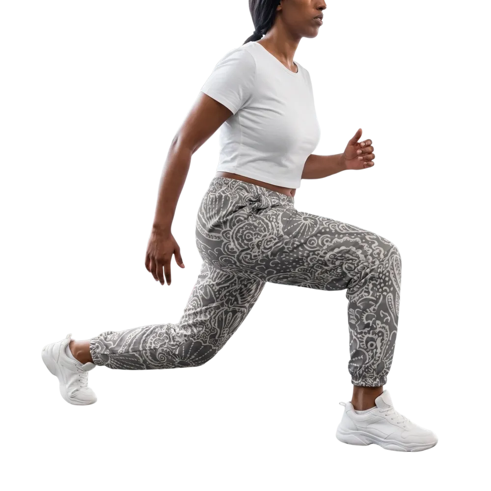 Unisex Trainingshose mit Muschelmuster aus Polyester, atmungsaktiv, in XS bis 3XL, bequem und sportlich.