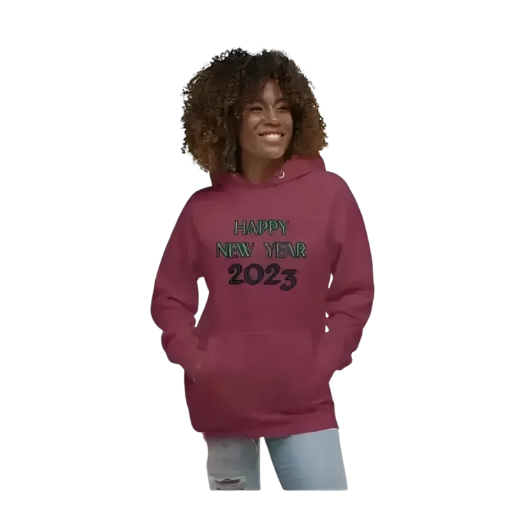 Grafik Unisex Hoodie aus Baumwolle in den Größen S bis 3XL, bequemes Kapuzenpullover mit modernem Design von BUYATHOME24