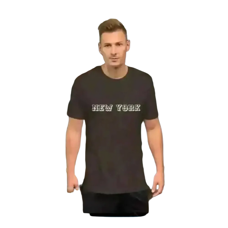 Herren Baumwoll-T-Shirt mit Grafik in Braun, Unisex, kurzärmelig, in XS bis 5XL, stilvoll und bequem für lässige Looks.
