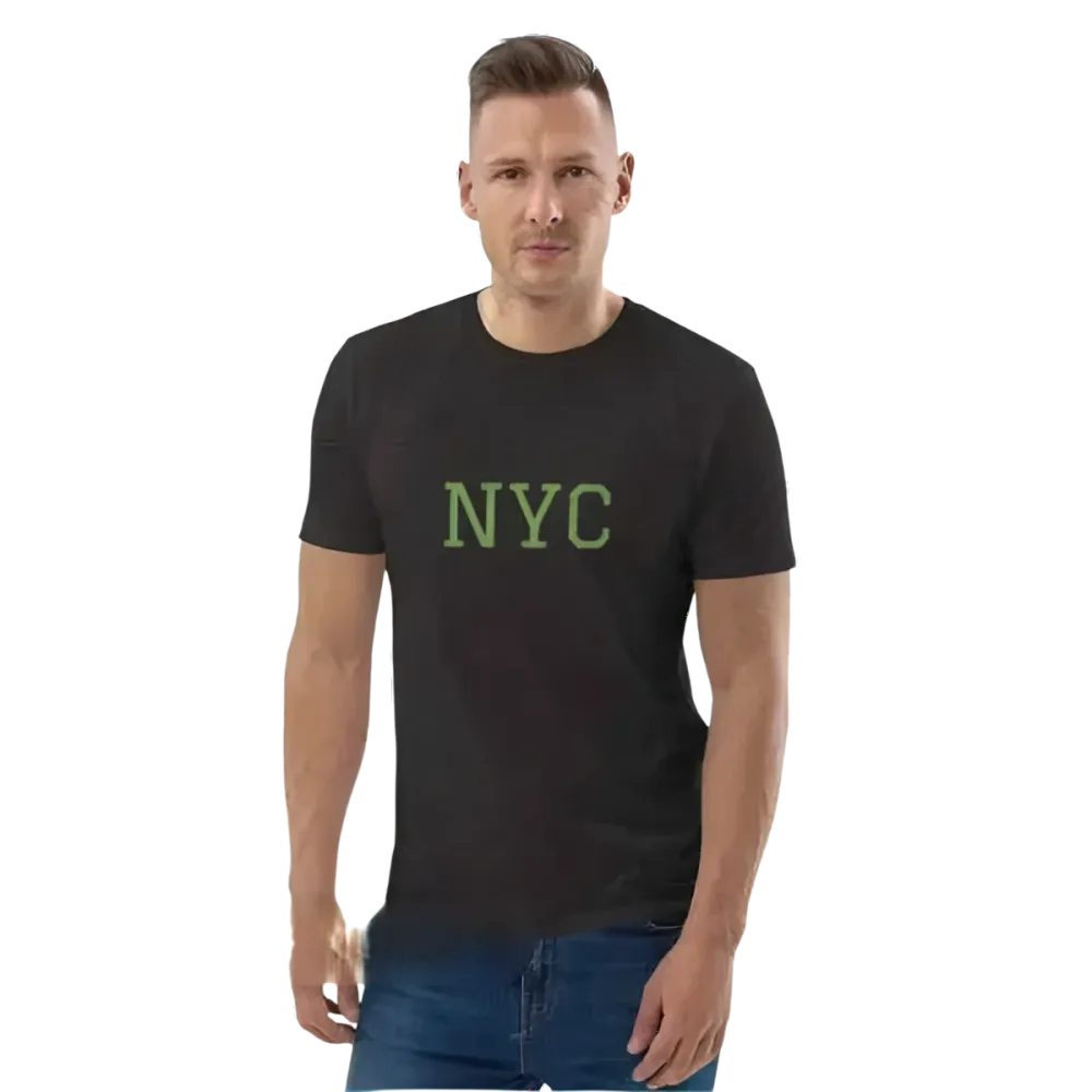 Grafik Unisex T-Shirt von BUYATHOME24 aus 100% Baumwolle, Rundhals, in S-5XL, mit auffälligem Druck, für Herren.