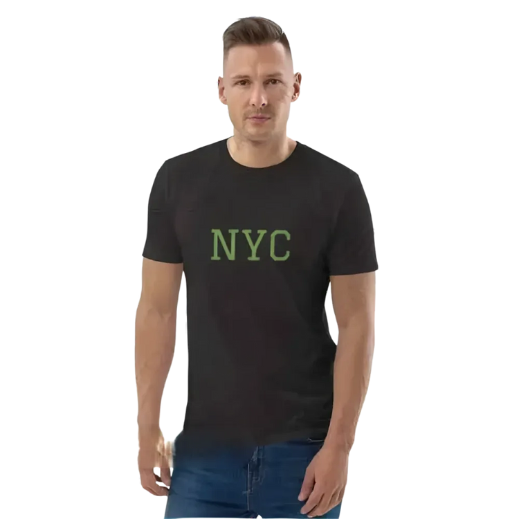 Grafik Unisex T-Shirt von BUYATHOME24 aus 100% Baumwolle, Rundhals, in S-5XL, mit auffälligem Druck, für Herren.