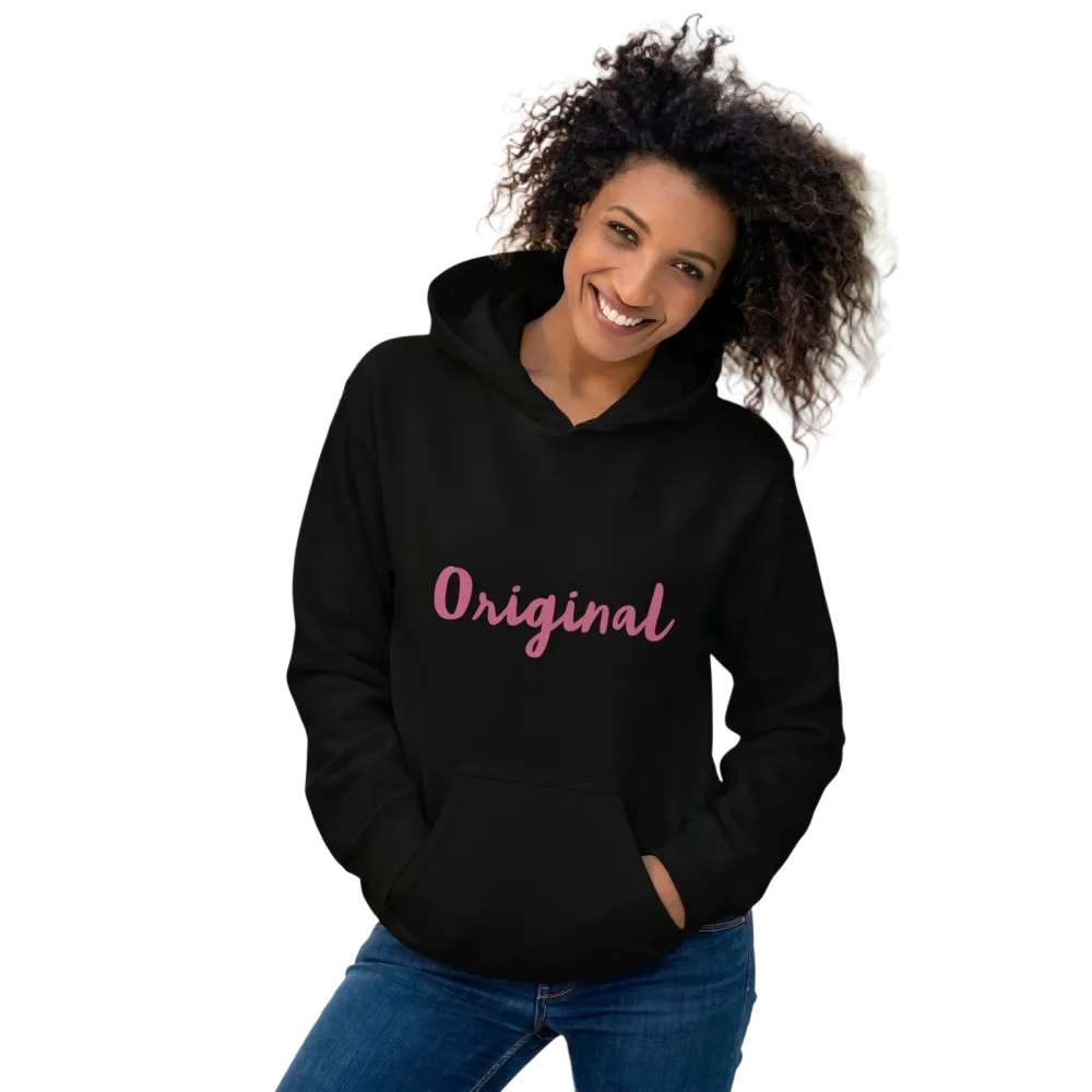 Grafik Damen Hoodie von BUYATHOME24, Unisex Kapuzenpullover aus Baumwolle, in verschiedenen Größen von S bis 5XL.