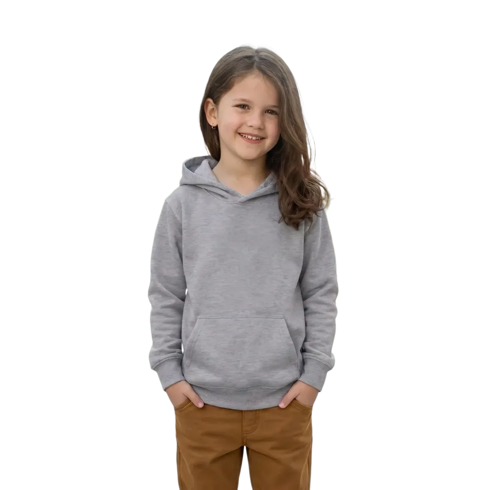 Kinder Hoodie Paris von BUYATHOME24, Baumwollkapuzenpullover mit Grafik für Kinder 4-12 Jahre, Unisex, bequem und stylisch