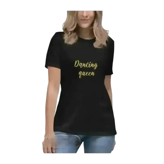 Grafik Damen T-Shirt aus Baumwolle in S-3XL, Kurzarm, rundhals, stilvoll und bequem, mit modernen Design von BUYATHOME24