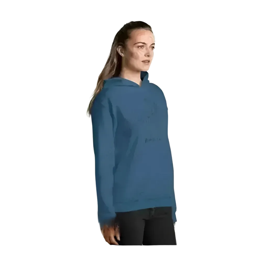 Grauer Peace Zeichen Unisex Hoodie aus Baumwolle, Kapuzenpullover für Damen und Herren in S bis 5XL, mit Peace-Grafik.