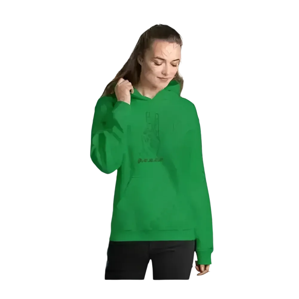 Unisex Hoodie mit Peace Zeichen, Baumwolle, kapuzenpullover für Herren und Damen, Größen S bis 5XL, BUYATHOME24.