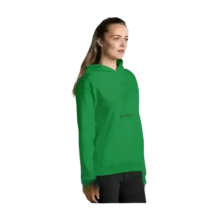 Grafik-Unisex-Hoodie mit Peace-Zeichen, aus 100 % Baumwolle, in S bis 5XL, in schwarzer Farbe, von BUYATHOME24