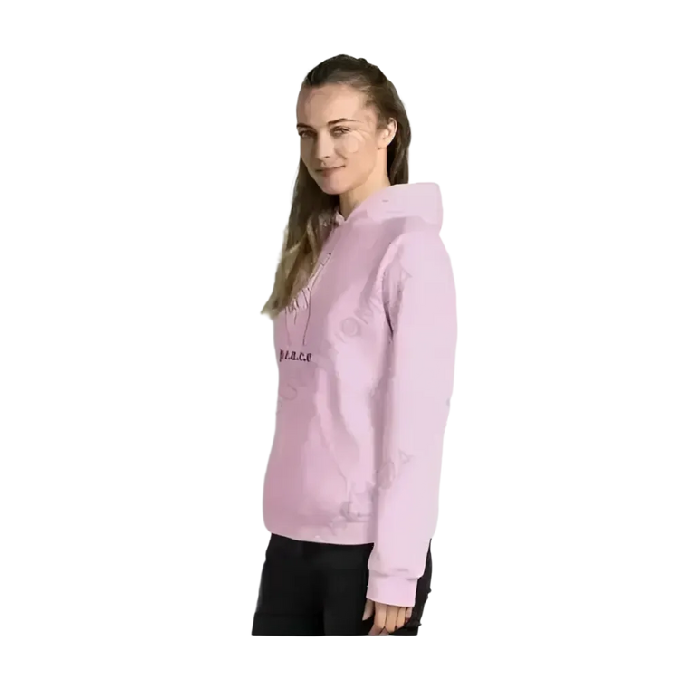 Unisex Hoodie mit Peace-Zeichen, Baumwolle, Kapuzenpullover für Damen und Herren in S bis 5XL, grafisches Design, BUYATHOME24