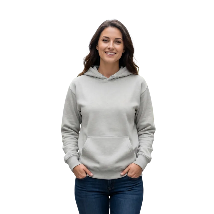 Damen Hoodie mit Pferde-Tierdruck, grafischer Kapuzenpullover in S bis 3XL, bequemer Freizeitpullover von BUYATHOME24