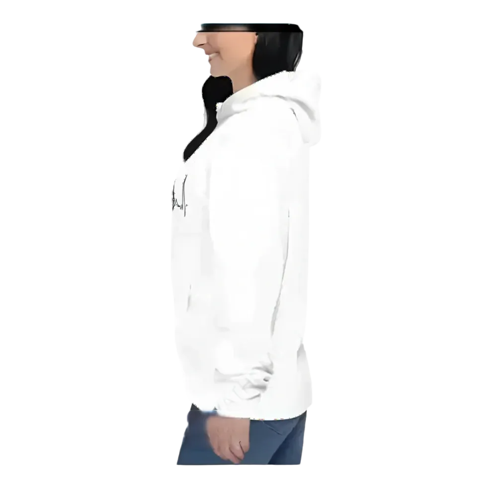 Grafik Damen Hoodie mit Pferd Tierdruck in den Größen S bis 3XL, bequemer Kapuzenpullover von BUYATHOME24
