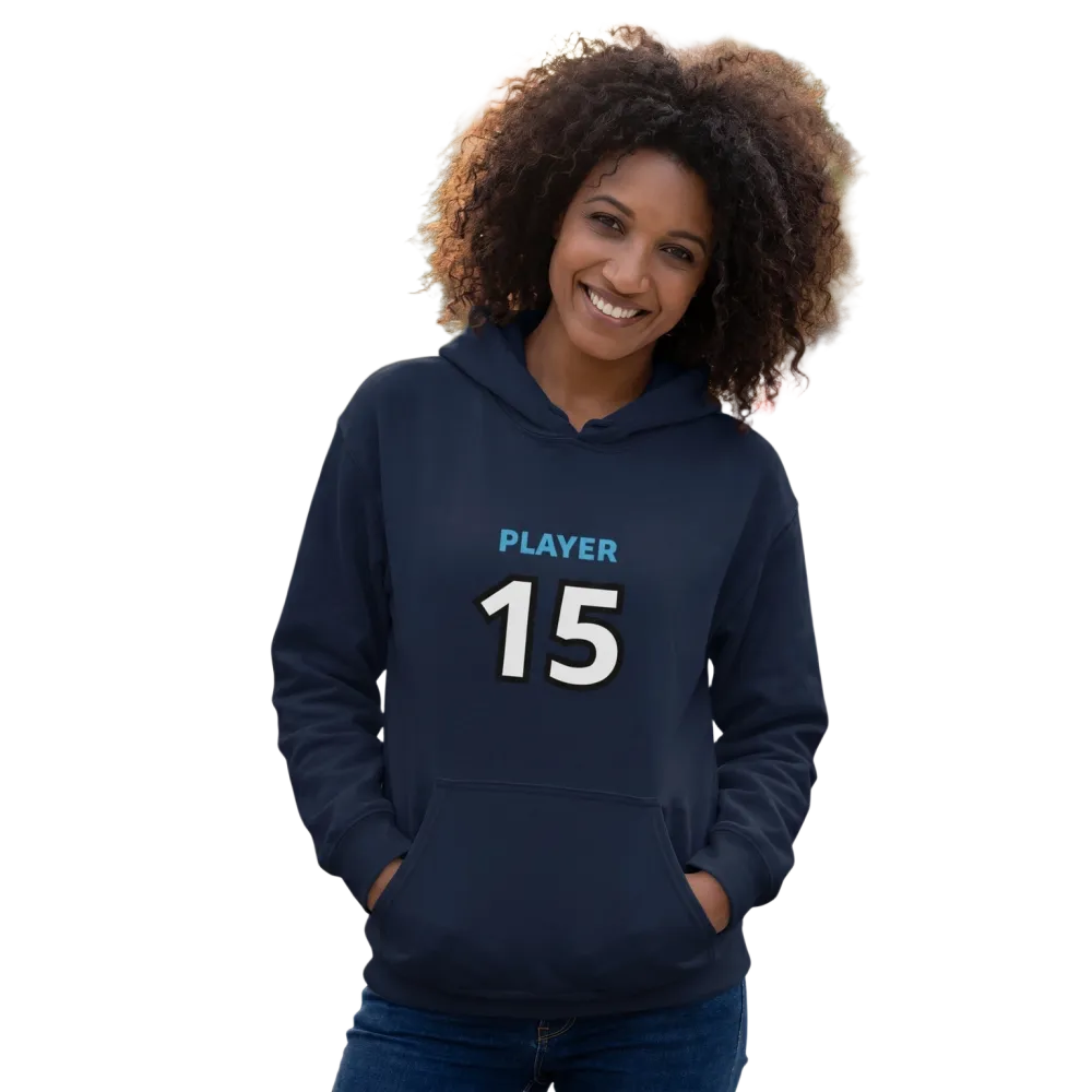 Damen Grafik Hoodie von BUYATHOME24, Baumwolle, bedruckbar, in S-5XL, mit Kapuzen und langen Ärmeln.