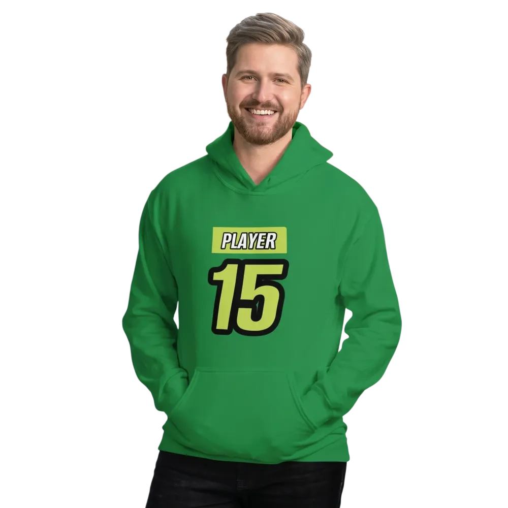 Grafik Unisex Hoodie von BUYATHOME24, Herren und Damen, Baumwolle, Kapuzenpullover mit Design, Größen S bis 5XL