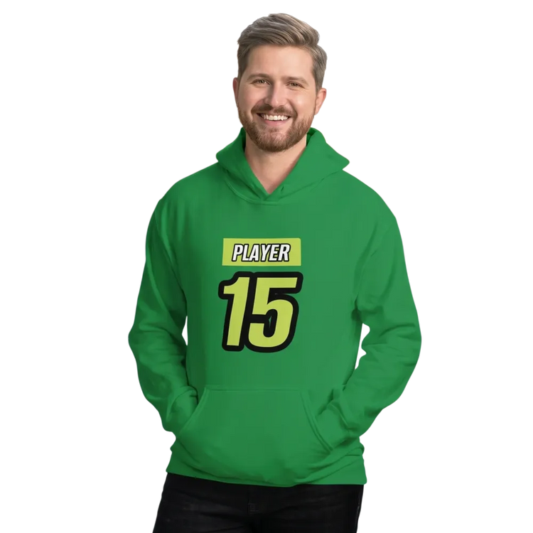 Grafik Unisex Hoodie von BUYATHOME24, Herren und Damen, Baumwolle, Kapuzenpullover mit Design, Größen S bis 5XL