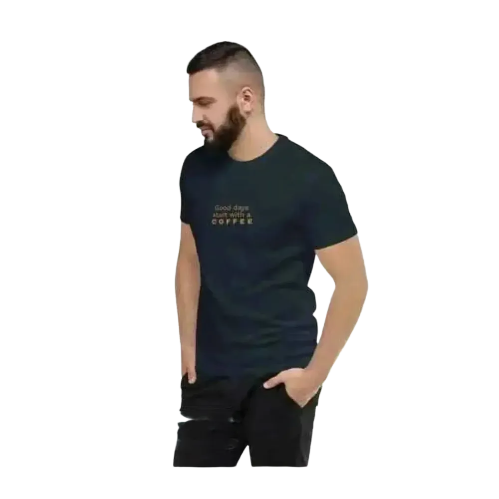 Grafik Unisex T-Shirt in Baumwolle, Kurzarm, verschiedene Größen, Herren-Design, bequemes Baumwoll-T-Shirt von BUYATHOME24
