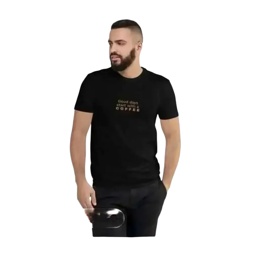 Unisex Baumwoll-Grafik-T-Shirt in Kurzarm, verschiedene Größen, mit modernem Druck, bequemes Herren T-Shirt von BUYATHOME24