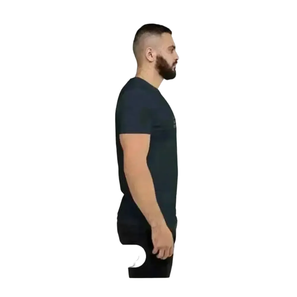 Grafik Unisex T-Shirt aus Baumwolle in verschiedenen Größen, Kurzarm, rundhals, für Herren, mit buntem Druck.