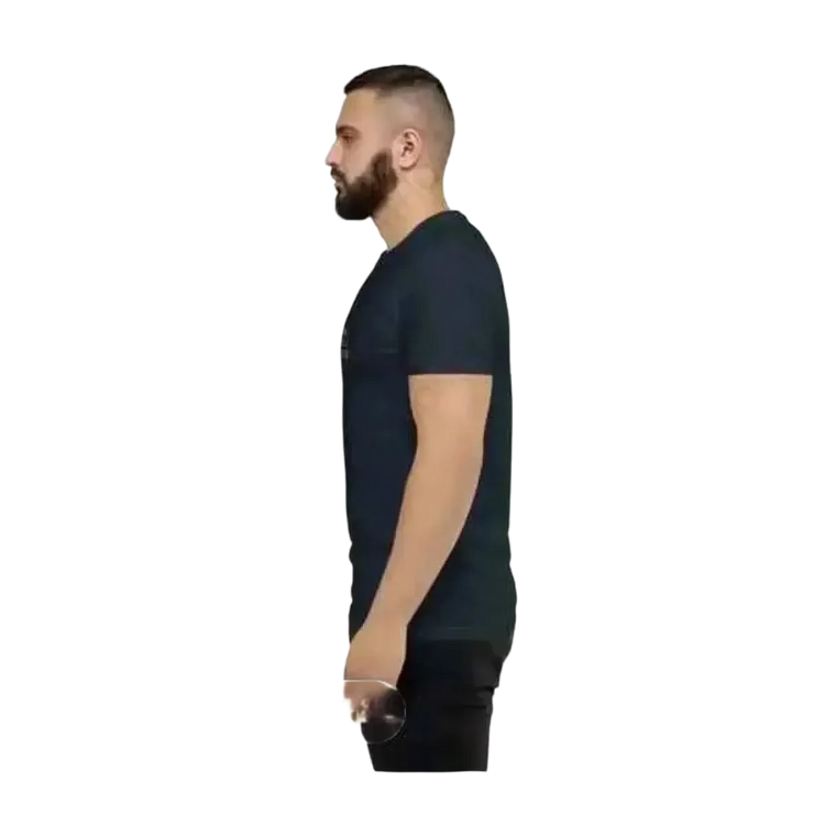 Grafik Unisex T-Shirt aus Baumwolle in verschiedenen Größen, kurzärmelig, mit Druck, in Herrenpassform bei BUYATHOME24.