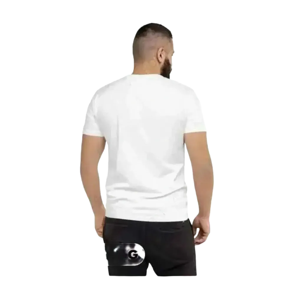 Grafik Unisex Baumwoll-T-Shirt in verschiedenen Größen, kurzärmlig, Rundhals, bequemes Herren-T-Shirt von BUYATHOME24
