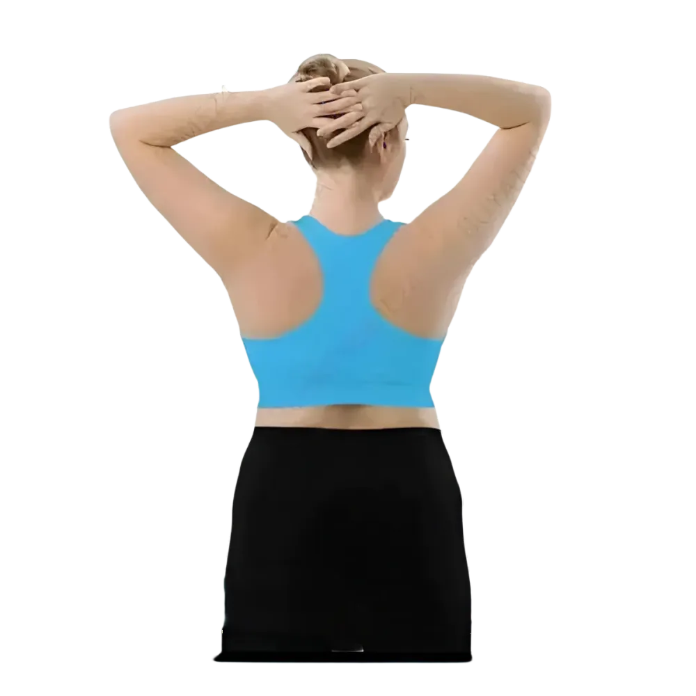 Racerback Tank Crop Top von BUYATHOME24, schnelltrocknend, mit Polstern, in XS bis 3XL, sportliche Damenbekleidung