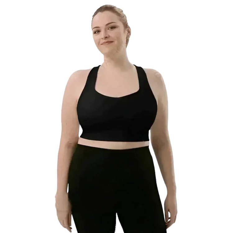 Racerback Tank Crop Top mit Polstern, schnelltrocknend, für Damen, in XS bis 3XL, von BUYATHOME24, sportliche Damenbekleidung