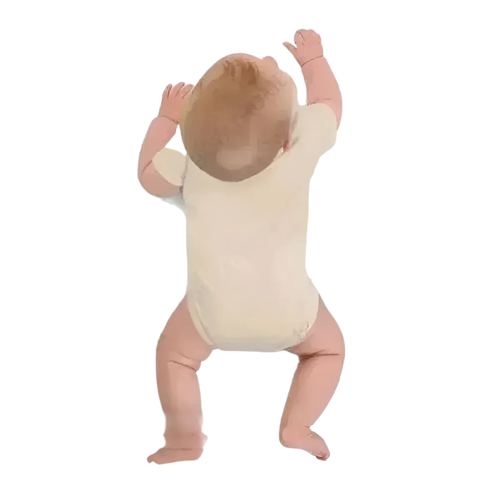 Baby Body für 3-18 Monate von BUYATHOME24, weiche Baby-Unterwäsche, bequem und angenehm für kleine Babys.