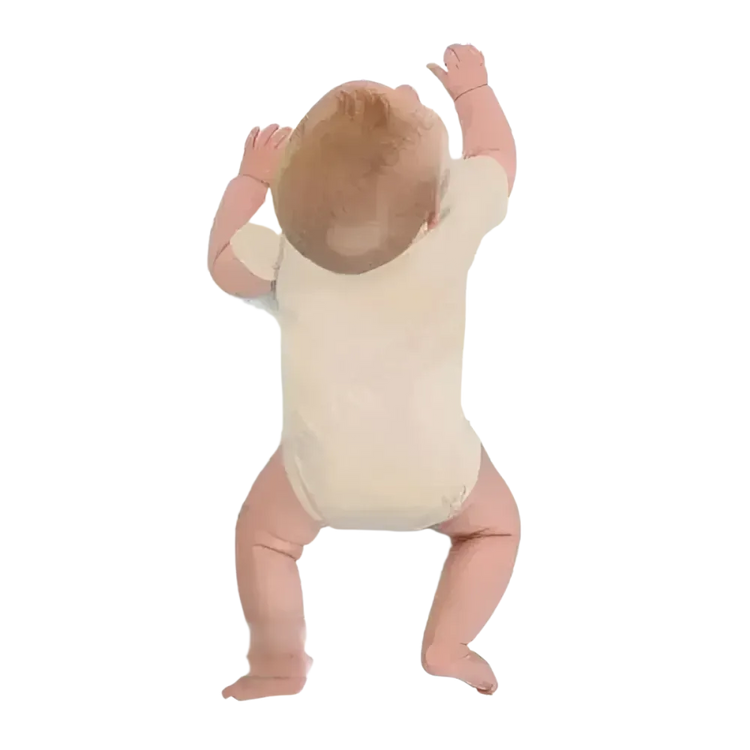 Baby Body für 3-18 Monate von BUYATHOME24, weiche Baby-Unterwäsche, bequem und angenehm für kleine Babys.