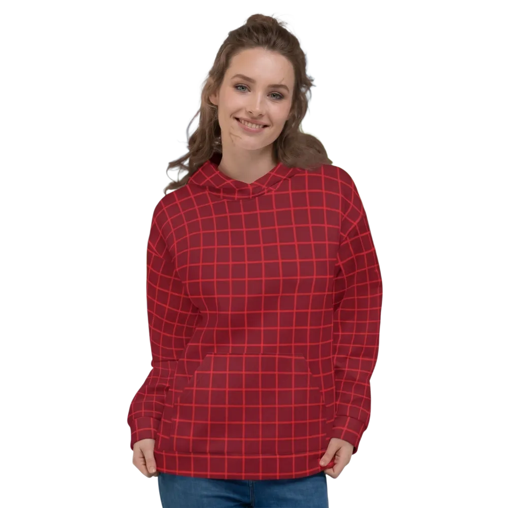 Damen Hoodie mit Rückenprint, Kapuzenpullover in XS-3XL, bequemer Hoodie von BUYATHOME24, mit stylischem Rückenmotiven.