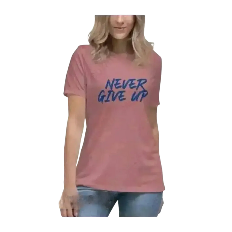 Kurzärmeliges Damen-Grafik-T-Shirt aus Baumwolle in S bis 3XL, bequemes und stilvolles Damen-T-Shirt von BUYATHOME24.