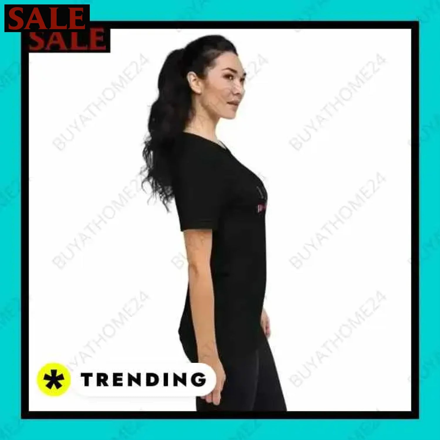 Damen Polyester T-Shirt von Buyathome24 I Damen für Activewear  Textildruck BUYATHOME24, T-Shirts BUYATHOME24, Hoodies BUYATHOME24,  Hosen BUYATHOME24, Jacken BUYATHOME24, Schuhe BUYATHOME24