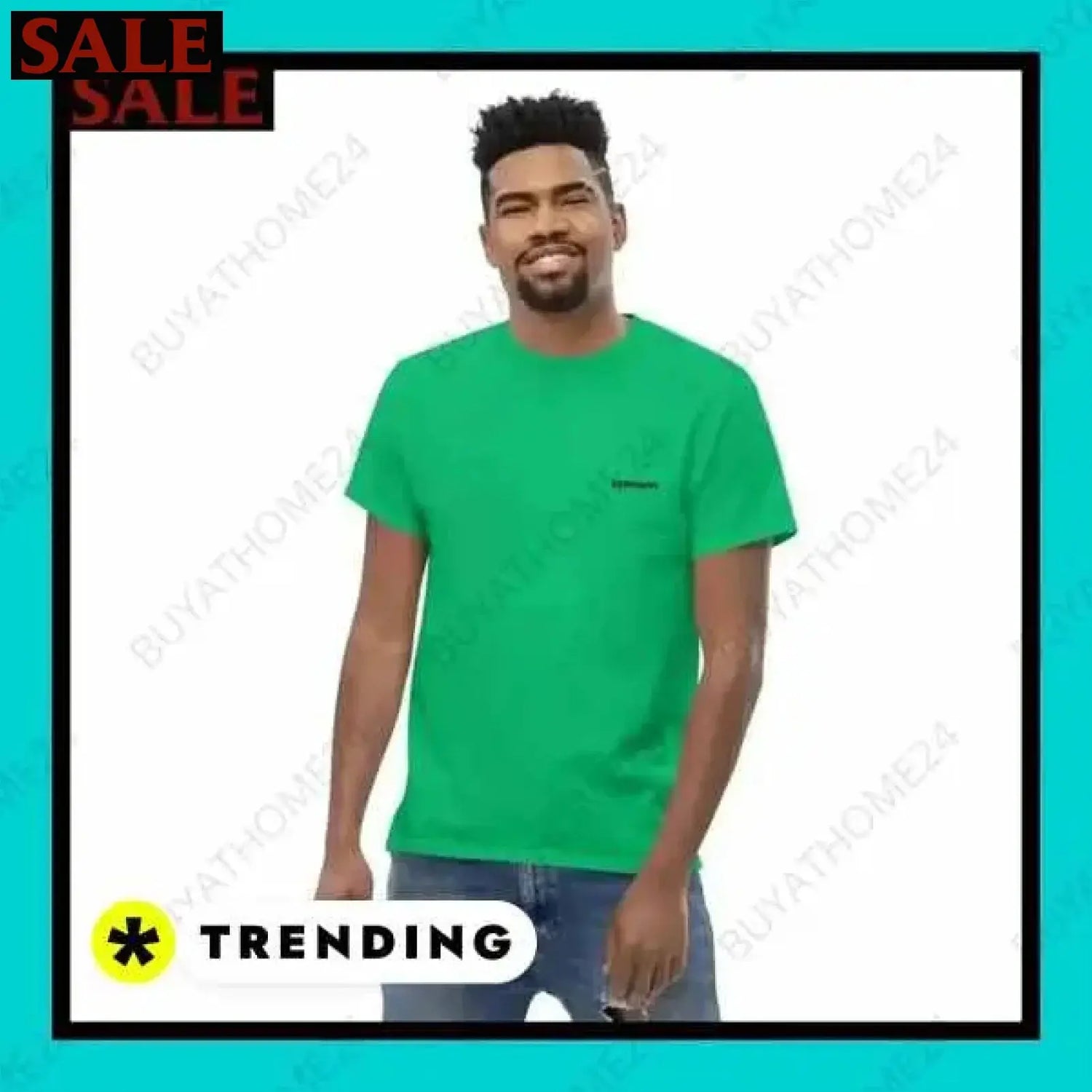 SALE % Rundhalsshirts I Kurzarm Grafik Unisex T-Shirt S-5XL BUYATHOME24®