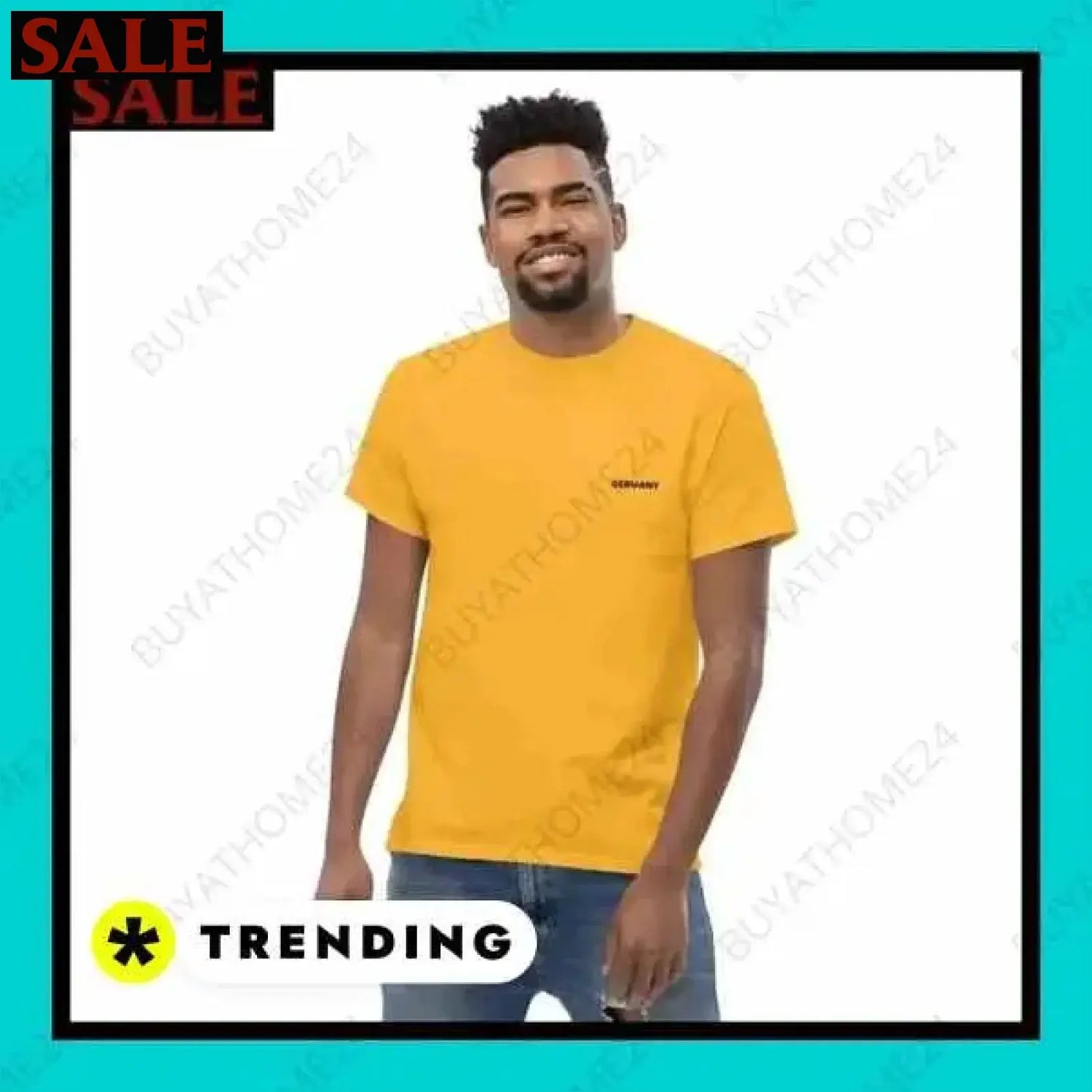 SALE % Rundhalsshirts I Kurzarm Grafik Unisex T-Shirt S-5XL BUYATHOME24®