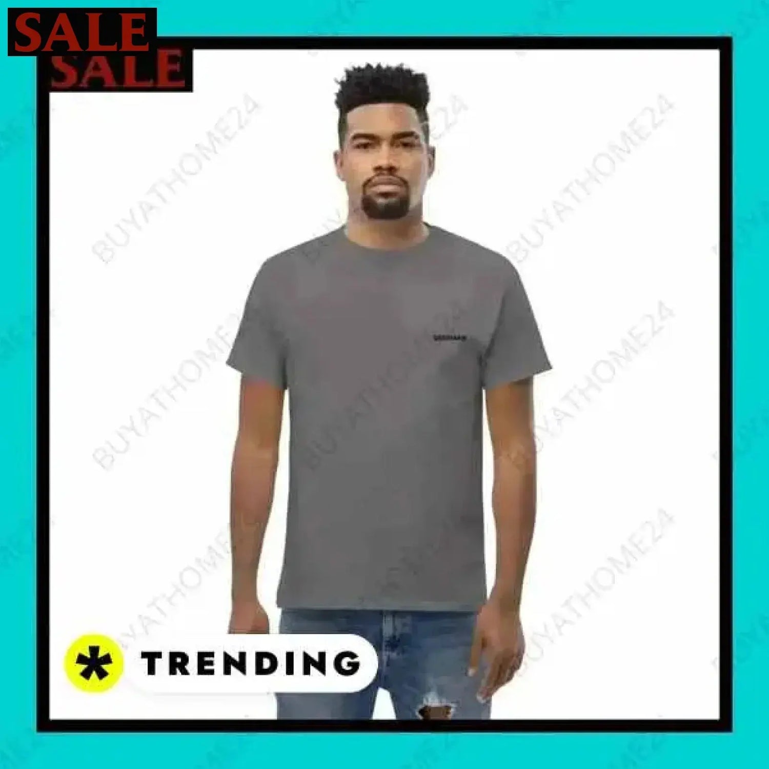 SALE % Rundhalsshirts I Kurzarm Grafik Unisex T-Shirt S-5XL BUYATHOME24®