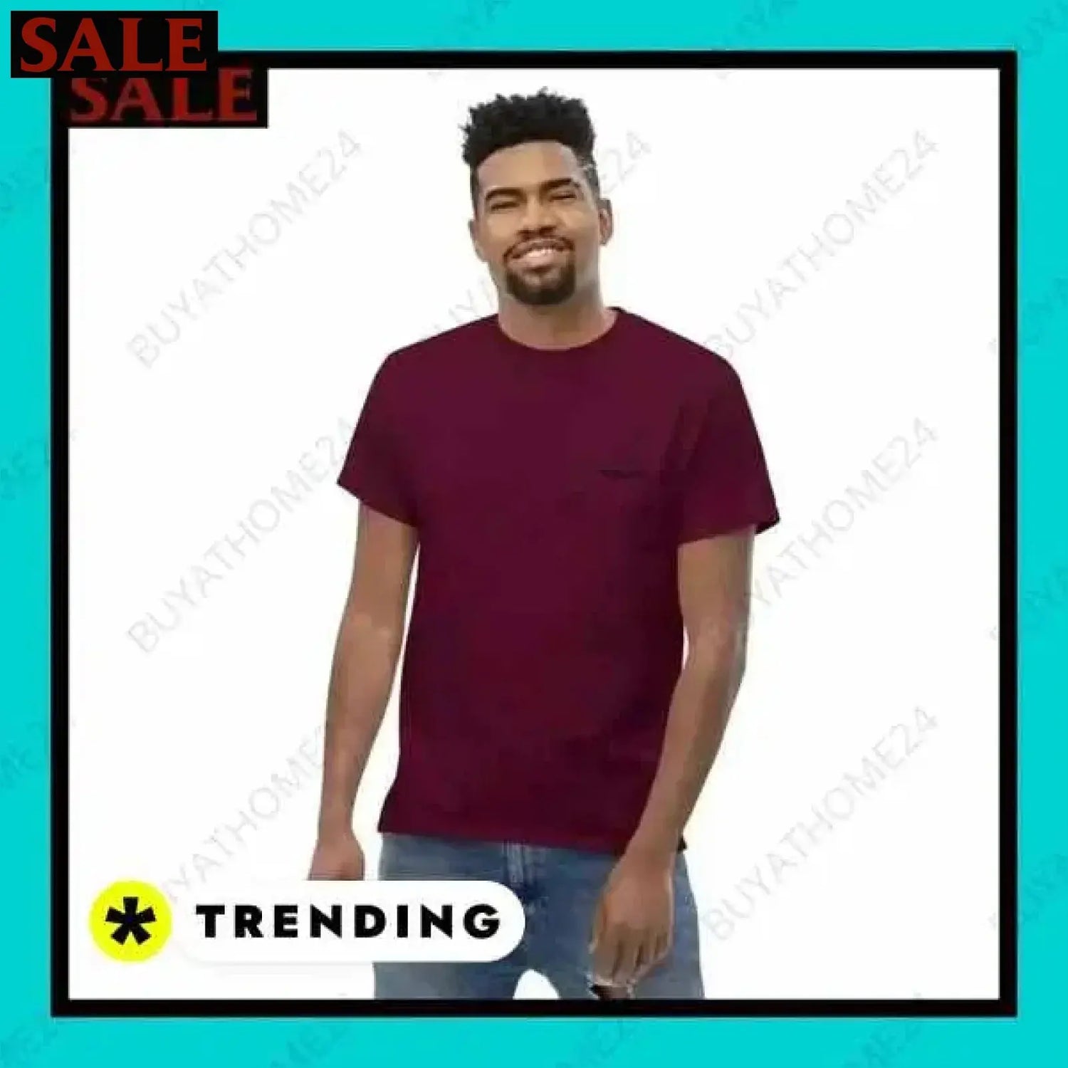 SALE % Rundhalsshirts I Kurzarm Grafik Unisex T-Shirt S-5XL BUYATHOME24®