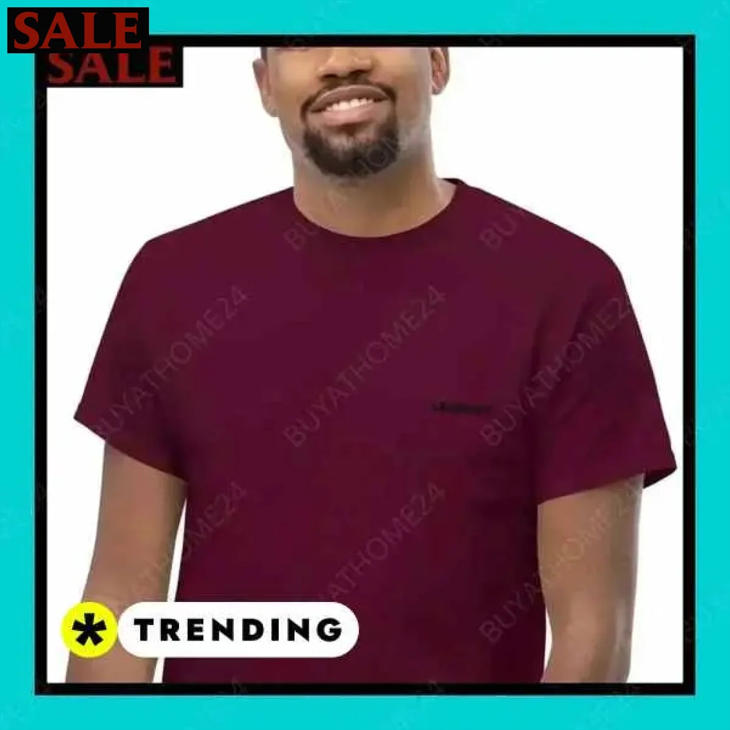 Herren T-Shirt aus Baumwolle in S-5XL für aktiven Stil in Wuppertal  Textildruck BUYATHOME24, T-Shirts BUYATHOME24, Hoodies BUYATHOME24,  Hosen BUYATHOME24, Jacken BUYATHOME24, Schuhe BUYATHOME24