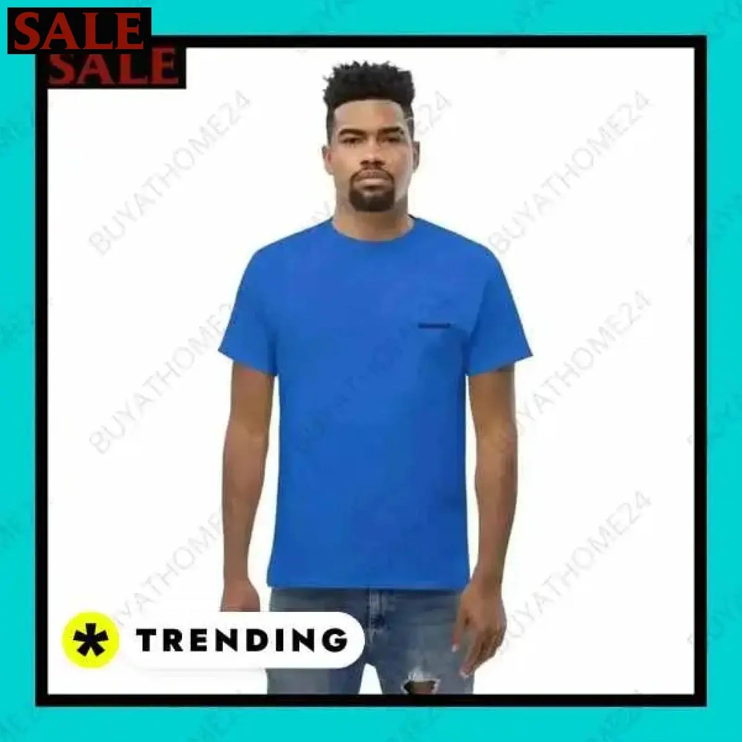 SALE % Rundhalsshirts I Kurzarm Grafik Unisex T-Shirt S-5XL BUYATHOME24®