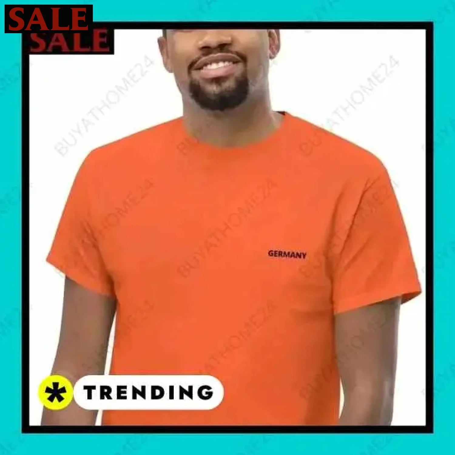 Herren T-Shirt aus Baumwolle in S-5XL für aktiven Stil in Wuppertal  Textildruck BUYATHOME24, T-Shirts BUYATHOME24, Hoodies BUYATHOME24,  Hosen BUYATHOME24, Jacken BUYATHOME24, Schuhe BUYATHOME24