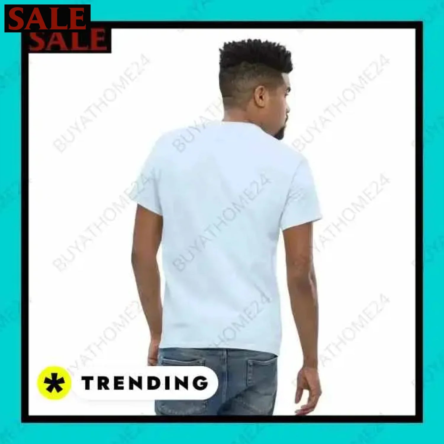 Herren T-Shirt aus Baumwolle in S-5XL für aktiven Stil in Wuppertal  Textildruck BUYATHOME24, T-Shirts BUYATHOME24, Hoodies BUYATHOME24,  Hosen BUYATHOME24, Jacken BUYATHOME24, Schuhe BUYATHOME24