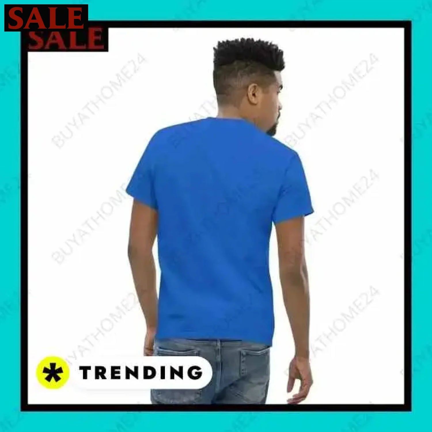 Herren T-Shirt aus Baumwolle in S-5XL für aktiven Stil in Wuppertal  Textildruck BUYATHOME24, T-Shirts BUYATHOME24, Hoodies BUYATHOME24,  Hosen BUYATHOME24, Jacken BUYATHOME24, Schuhe BUYATHOME24